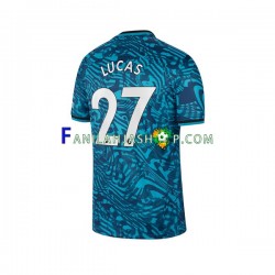 Tottenham Hotspur Pelipaidat Lucas 27 Kolmaspelipaita 2022-2023 Lyhythihainen ,Miehet