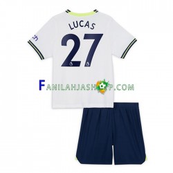 Tottenham Hotspur Pelipaidat Lucas Moura 27 Kotipelipaita 2022-2023 Lyhythihainen ,Lapset