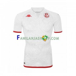 Tunisia Pelipaidat Vieraspelipaita World Cup 2022 Lyhythihainen ,Miehet