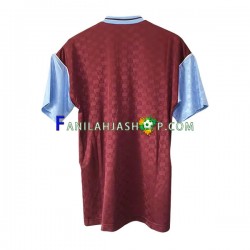 West Ham United Pelipaidat Retro Kotipelipaita 1989-1990 Lyhythihainen ,Miehet