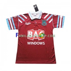 West Ham United Pelipaidat Retro Kotipelipaita 1991-1992 Lyhythihainen ,Miehet