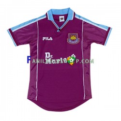West Ham United Pelipaidat Retro Kotipelipaita 1999-2001 Lyhythihainen ,Miehet