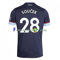 West Ham United Pelipaidat Tomas Soucek 28 Kolmaspelipaita 2021-2022 Lyhythihainen ,Miehet