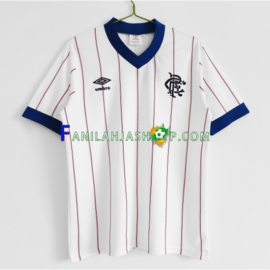 Wolverhampton Wanderers Pelipaidat 1982-1983 Retro Vieraspelipaita Lyhythihainen ,Miehet